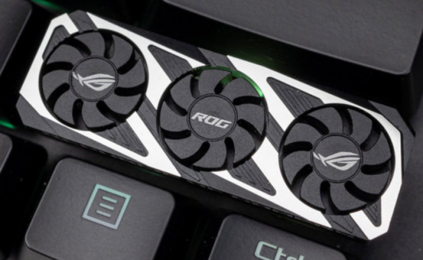 This graphics card-esque keycap retails for around $75, but will it improve response times in your games?