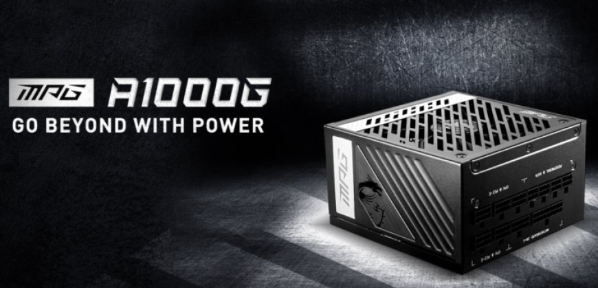 MSI Enters The 1000W PSU Segment With Its Latest MPG A1000G 80 Plus Gold Certified Unit