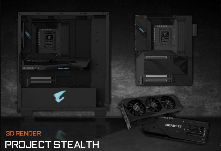 Gigabyte AORUS ‘Project Stealth’ Concept Design Could Make PC Cable Management A Whole Lot Easier