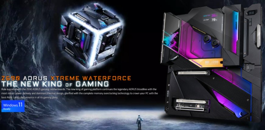 AORUS’s Ultra-Premium Z690 Xtreme WaterForce Motherboard Will Cost Over $2000 US & Only 200 Will Ever Be Produced