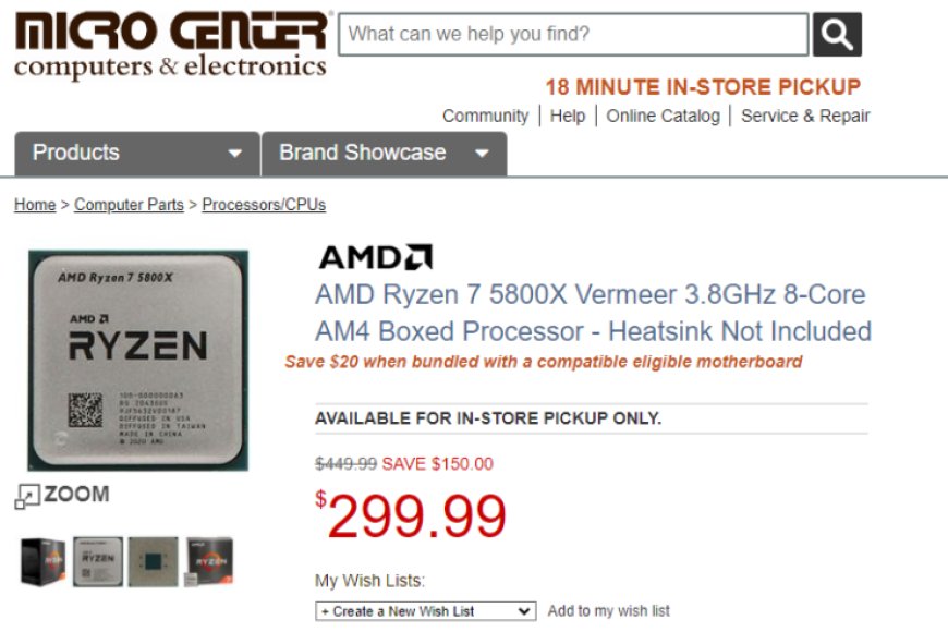 AMD’s Ryzen 5000 CPU Series Is Creeping To A More Affordable Price Point