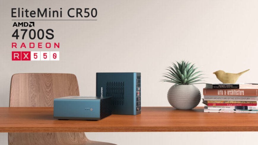 MINISFORUM Unveils AMD 4700S APU Powered EliteMini CR50 Mini PC – 8 Zen 2 Cores & Discrete Radeon RX 550 Graphics