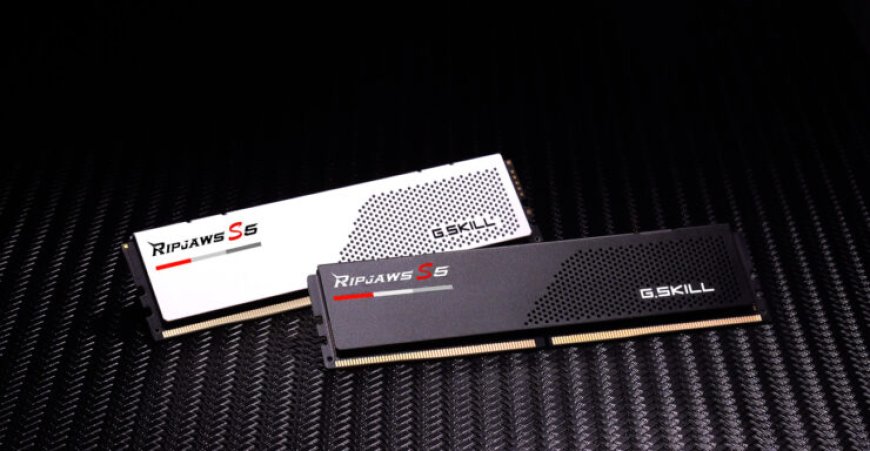 G.Skill Unveils Ripjaws S5 Low-Profile DDR5 Memory Kits, Up To DDR5-6000 Speeds & 32 GB Capacities