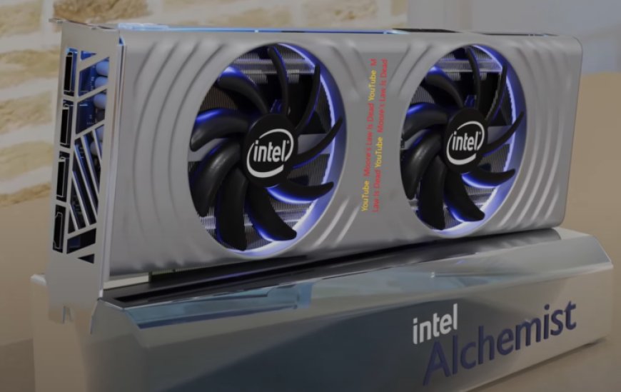 Intel ARC Alchemist Reference Gaming Graphics Card Pictured In Latest Renders – Dual Slot & Dual Fan Design With Sleek Silver Finish