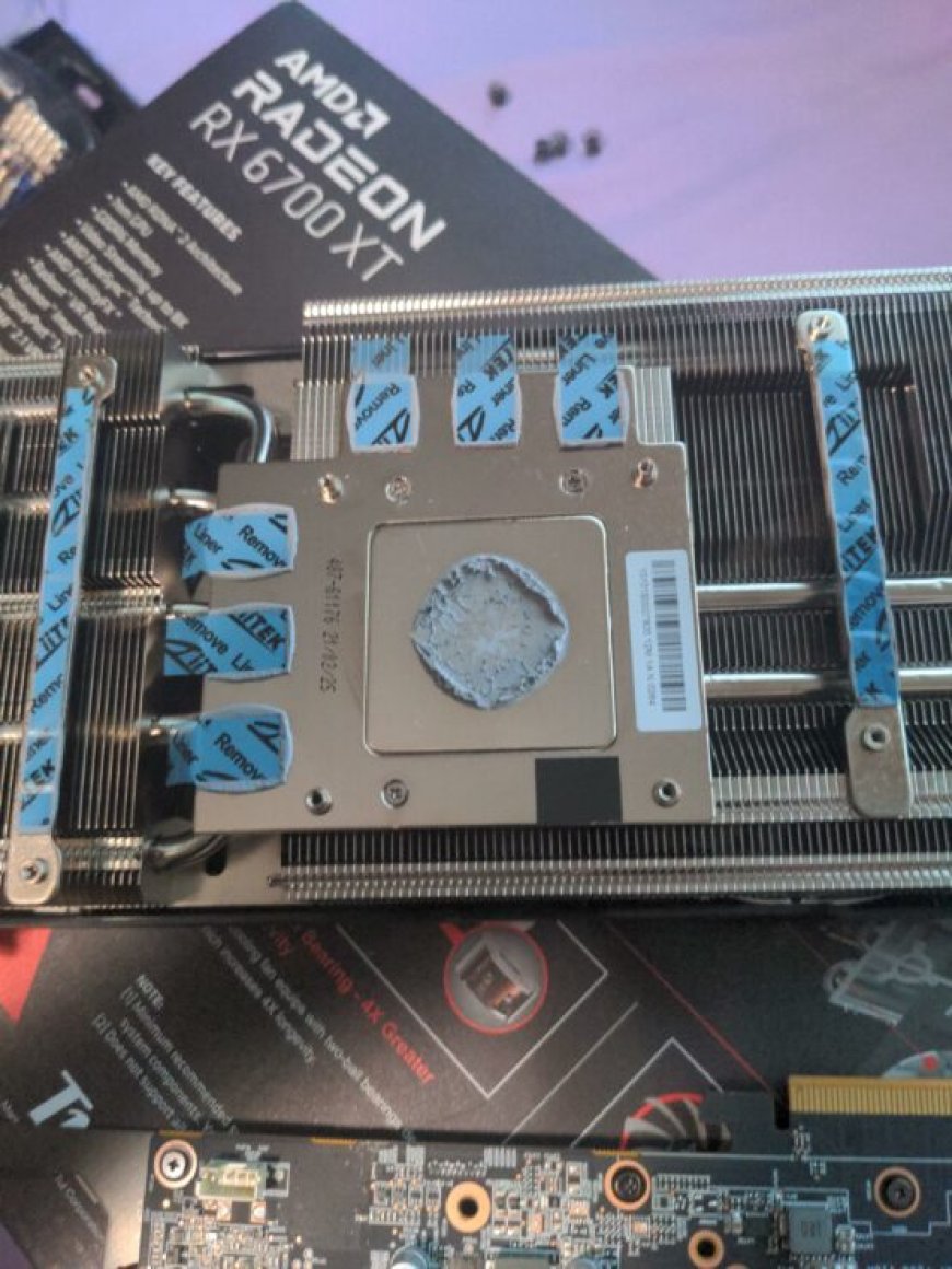 PowerColor RX 6700XTs Are Shipping With Thermal Pad Covers Attached, Can Cause High Temperatures