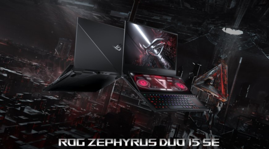 ASUS ROG Zephyrus Duo SE 15 Laptop With AMD Ryzen 9 5980HX Overclockable CPU Listed at Newegg