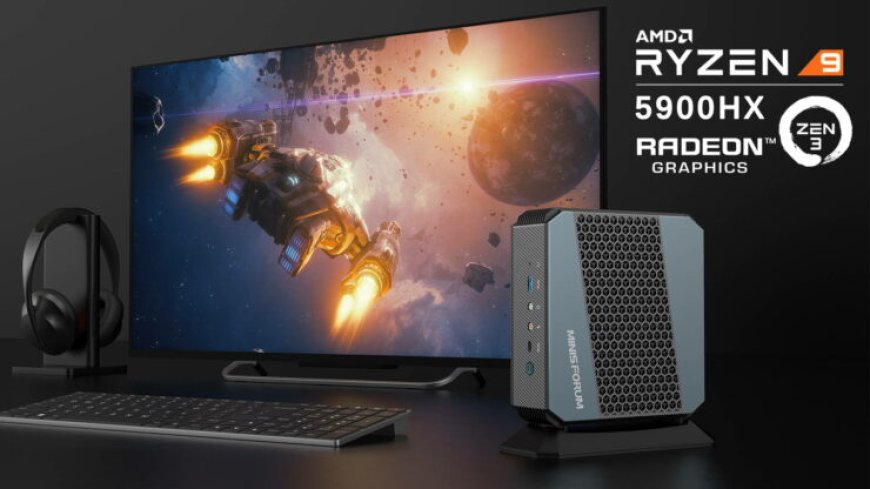 MINISFORUM Unveils AMD Ryzen 9 5900HX CPU Powered EliteMini HX90 Mini PC, An Insanely Fast SFF Solution Starting at $729 US