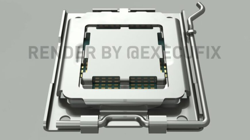 AMD AM5 CPU Socket For Next-Gen Ryzen Desktop CPUs Pictured In Latest Renders, LGA 1718 Pin Design