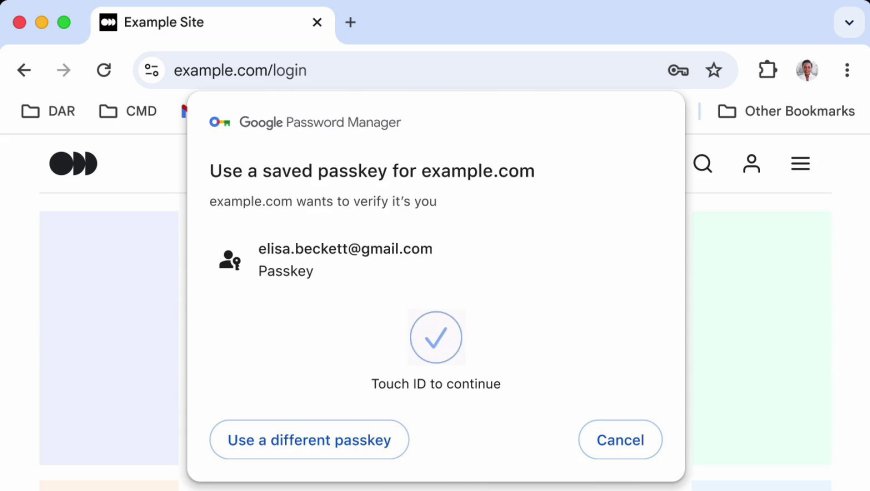 Google gives secure biometric passkeys a major upgrade with cross-platform sync