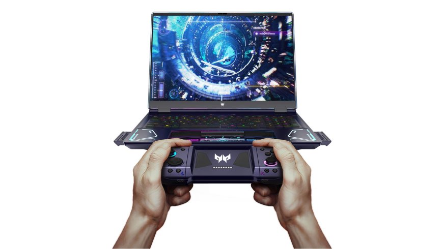 The Acer Predator Project DualPlay concept is a gaming laptop with a detachable controller